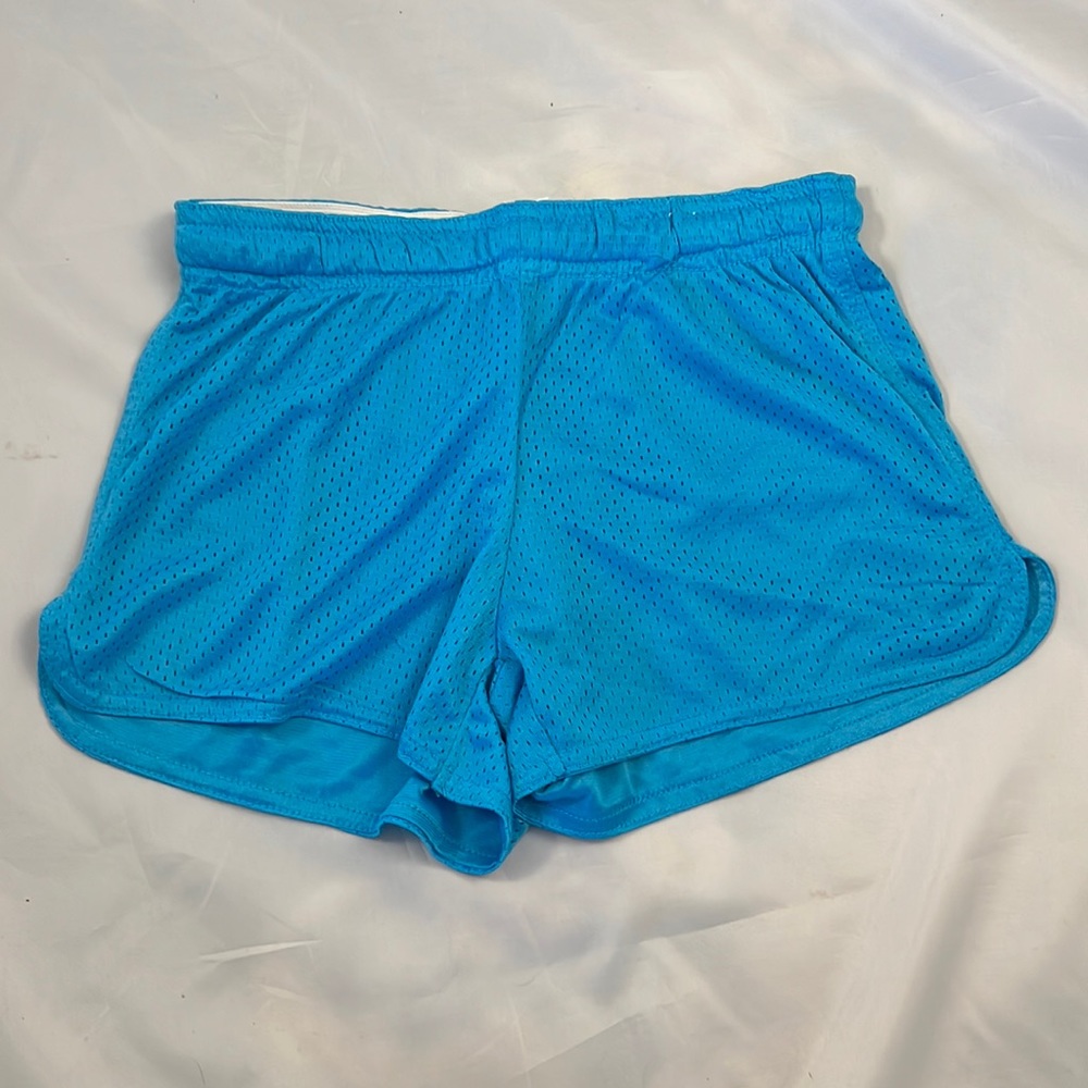 Blue Mesh Ocean Drive Athletic / Comfy Short with Drawstring SM